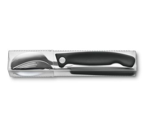 Victorinox Bestikst SwissClassic 3 Dele, Sort