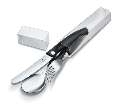 Victorinox Bestikst SwissClassic 3 Dele, Sort