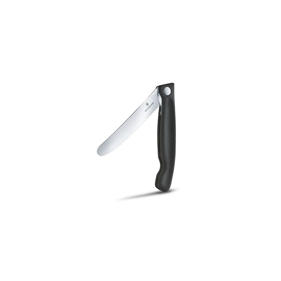 Victorinox Foldbarkniv SwissClassic 11 cm, Sort