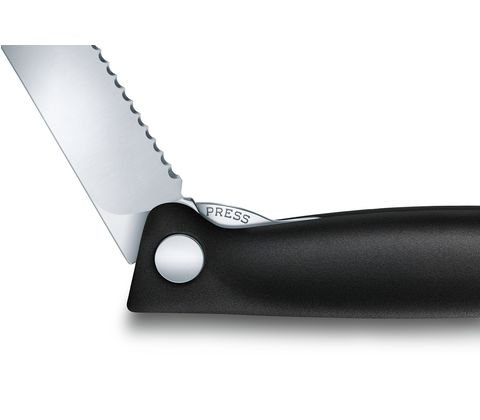Victorinox Foldbarkniv SwissClassic 11 cm, Sort