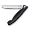 Victorinox Foldbarkniv SwissClassic 11 cm, Sort