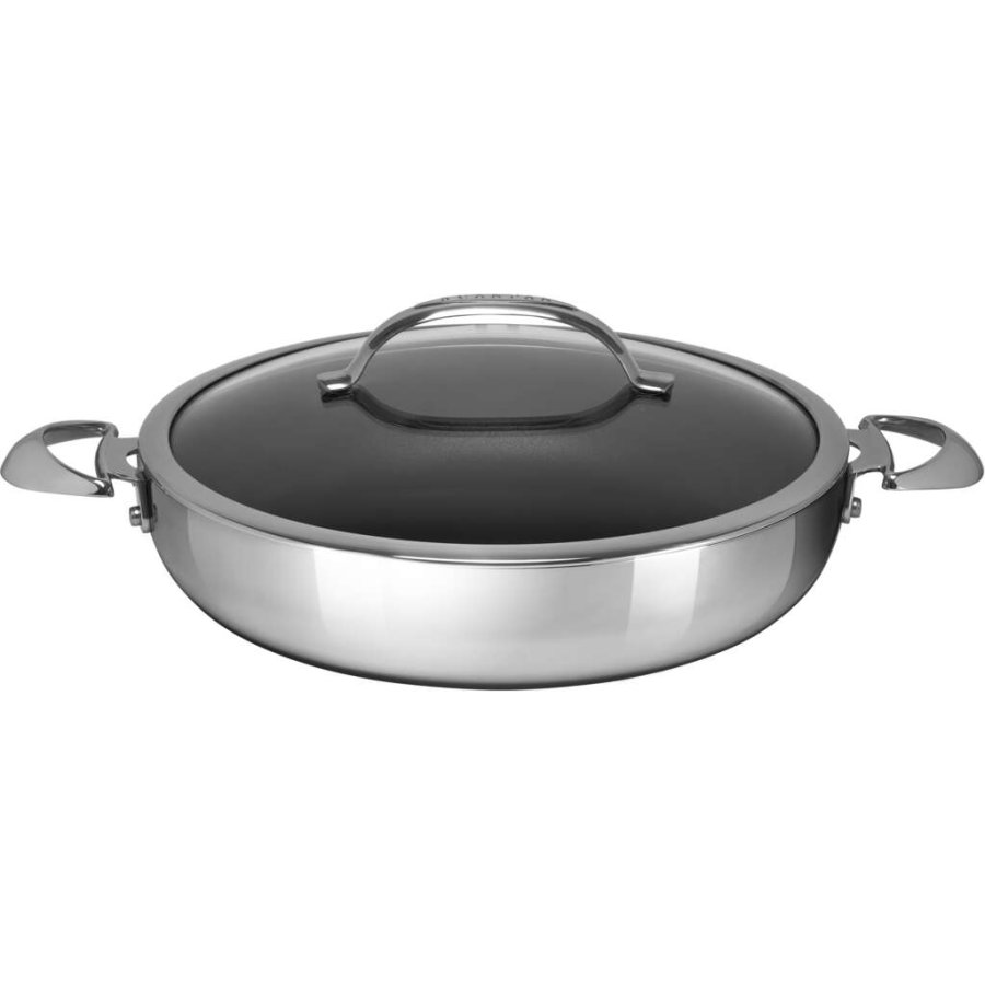 Scanpan HaptIQ Chef's Pan mit Antihaft Beschichtung und Deckel 32 cm/4,8 L