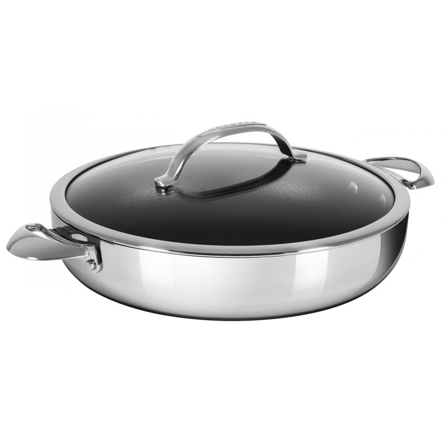 Scanpan HaptIQ Chef's Pan mit Antihaft Beschichtung und Deckel 32 cm/4,8 L