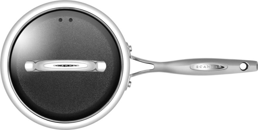 Scanpan HaptIQ Kasserolle mit Antihaft Beschichtung und Deckel 18 cm/2,5 L