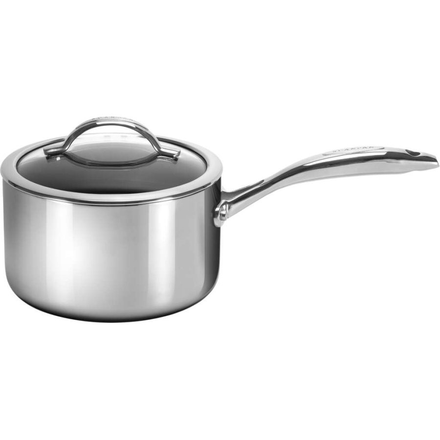 Scanpan HaptIQ Kasserolle mit Antihaft Beschichtung und Deckel 18 cm/2,5 L
