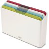 Joseph Joseph Folio Icon Schneidebrett-Set 4-teilig 22x31,8 cm, Arc White