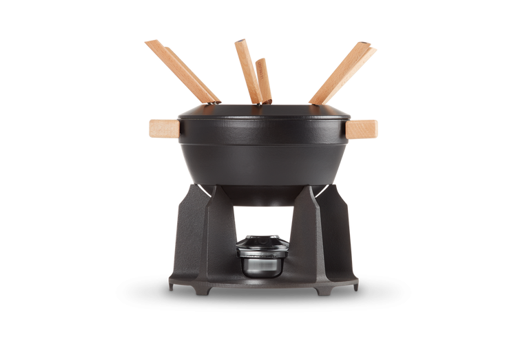 Le Creuset Luxe Fonduest, Mat Sort