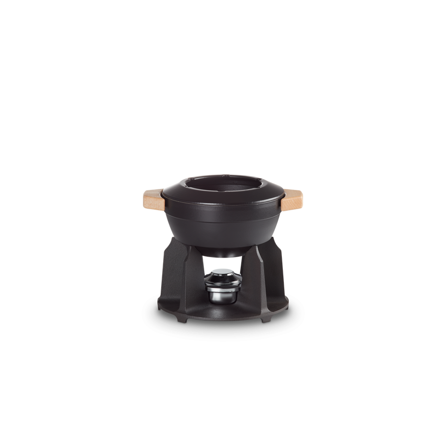 Le Creuset Luxe Fonduest, Mat Sort
