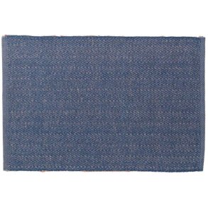 Lyngby Porceln Herringbone Tischset 43x30 cm, Blau