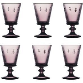 La Roch&egrave;re Abeille Vinglas 6 stk. 24 cl, Aubergine