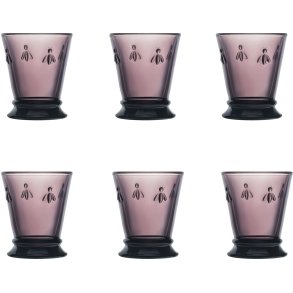 La Roch�re Abeille Vandglas 6 stk. 26 cl, Aubergine