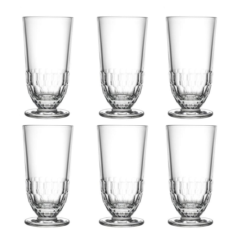 La Rochre Artois Trinkglas 6er Set 38 cl, Klar