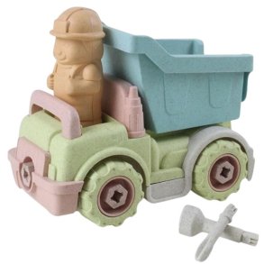 Magni Take-Apart Work Car Dump Truck 4-teilig 27 cm, Multi