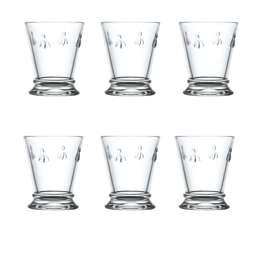 La Rochre Abeille Wasserglas 6er Set 19 cl, Klar