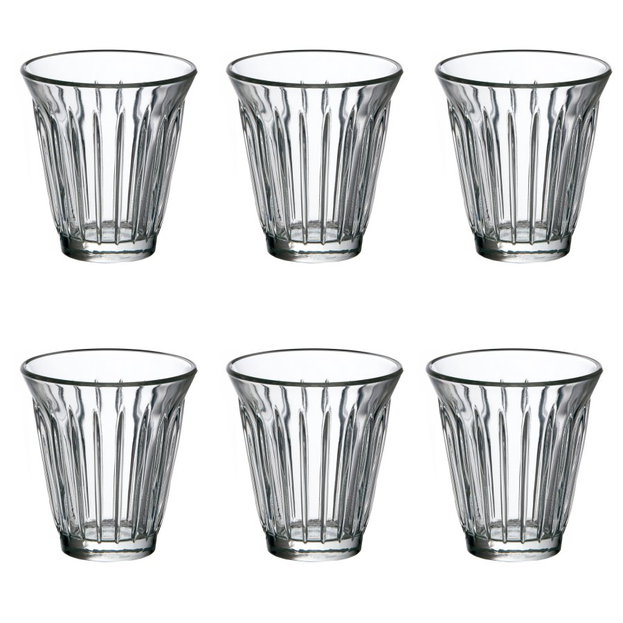 La Rochre Zinc Wasserglas 6er Set, 19 cl, Klar