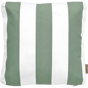 blomus STAY Outdoor Kissen 45x45 cm, Lily White/Duck Green