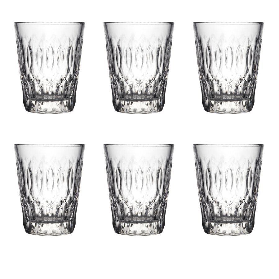 La Rochre Verone Wasserglas 6er Set, 25 cl, Klar 