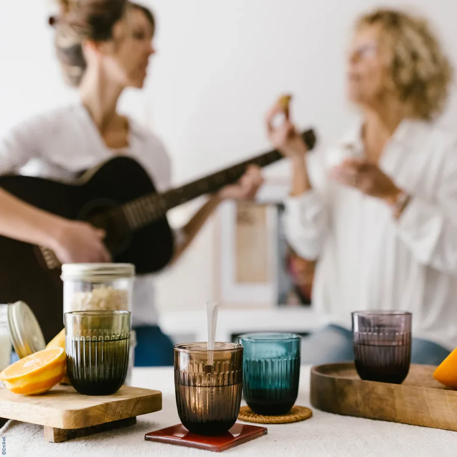 La Roch�re Ousseant Waterglas 6 stuks 29 cl, Aubergine