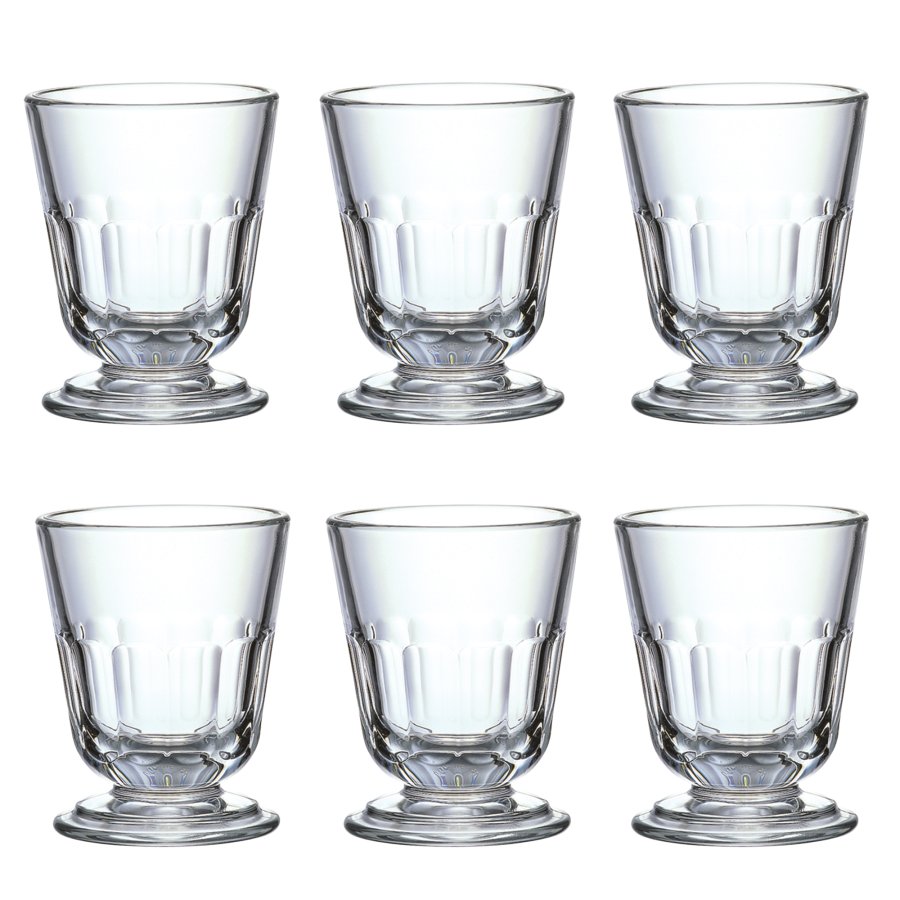 La Rochre Perigord Glas 6er Set, 23 cl, Klar