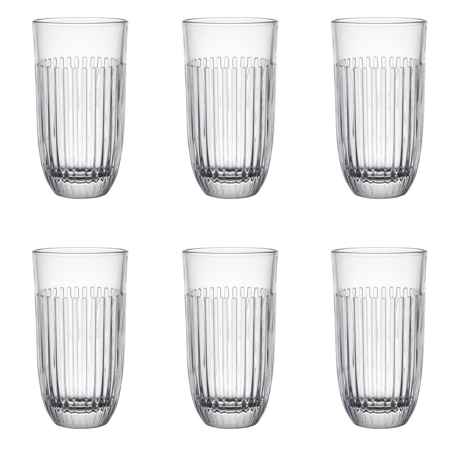 La Rochre Ouessant Glas 6er Set, 45 cl, Klar