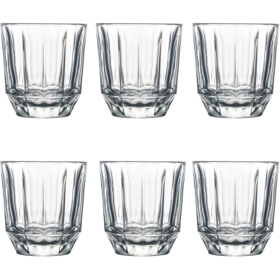 La Roch�re City Glas 6 stk. 25 cl, Klar