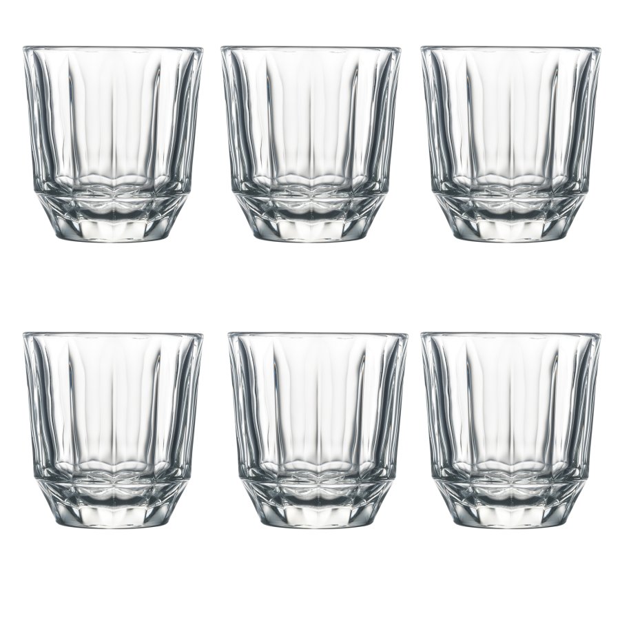 La Rochre City Glas 6er Set 25 cl, Klar