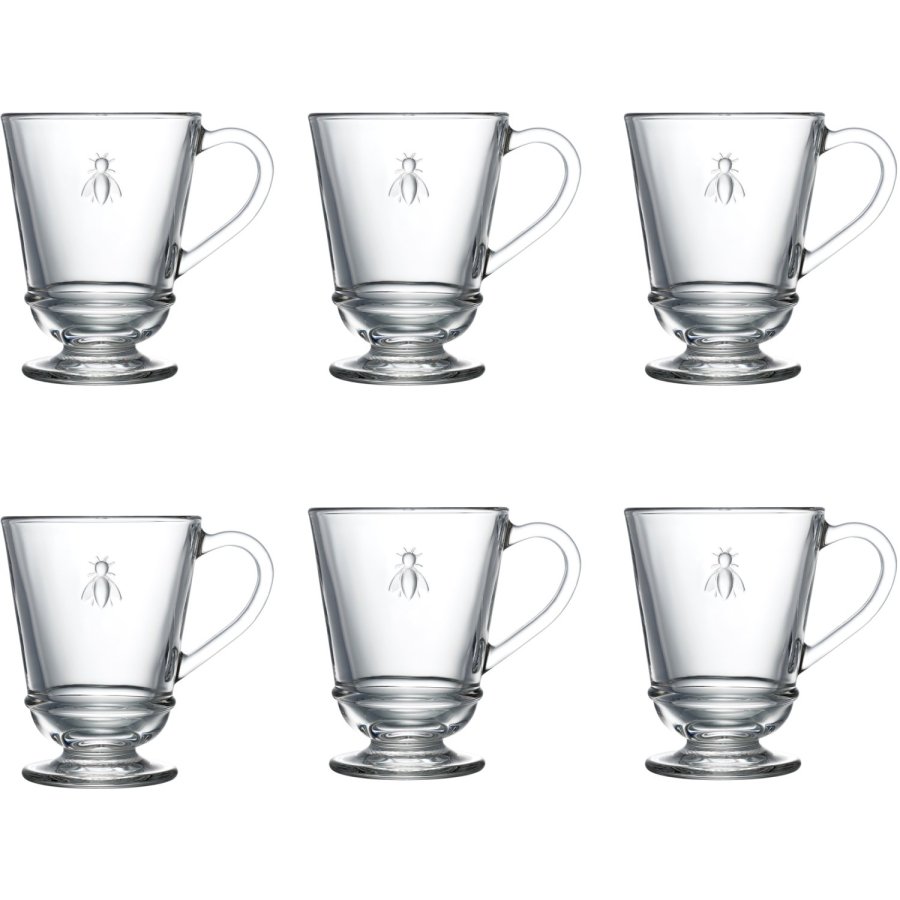La Roch�re Abeille Glas mit Henkel 6er Set 28 cl, Klar