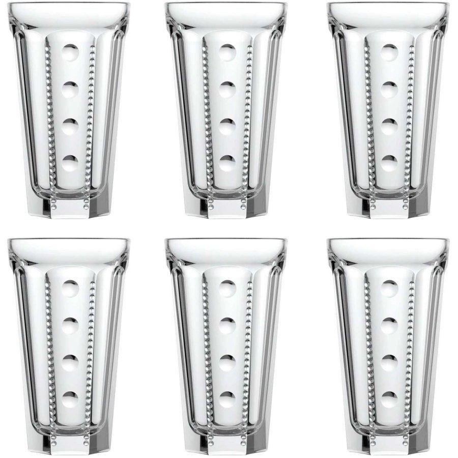 La Roch�re Saga Trinkglas 6er Set, 35 cl, Klar Perles