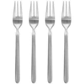 blomus STELLA Kuchengabeln 4er Set. 15 cm, Edelstahl