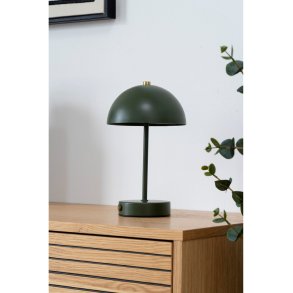House Nordic Holt Trådløs Bordlampe LED H25 cm, Grøn