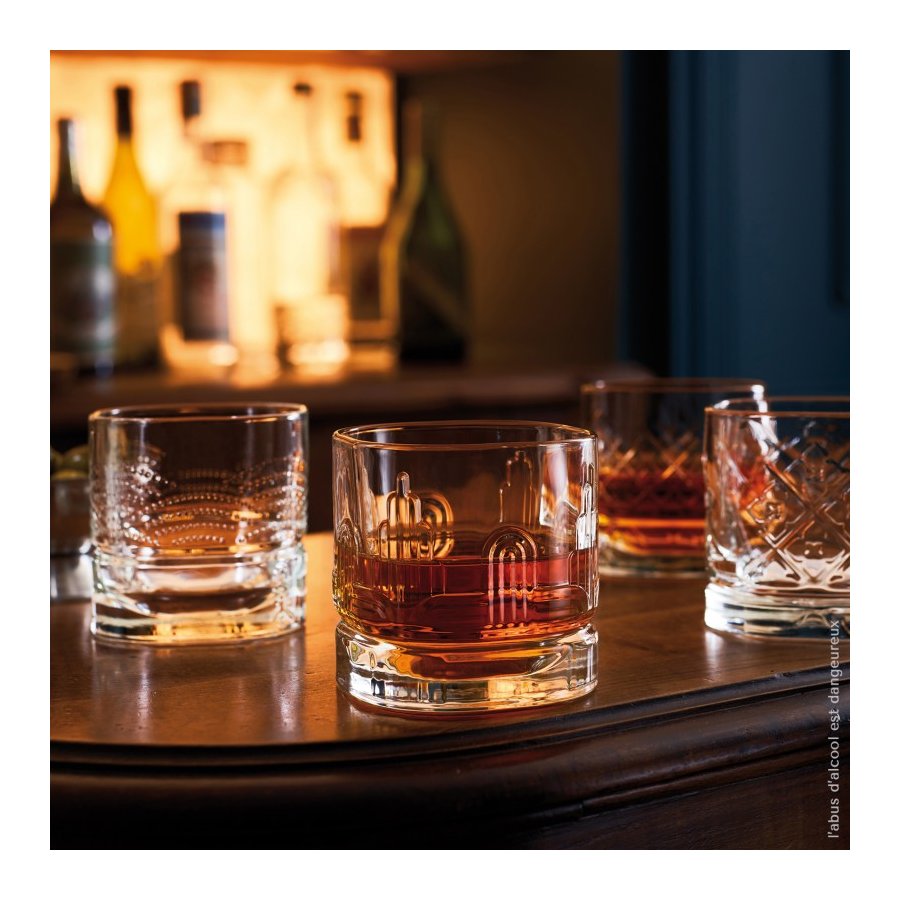 La Rochre Dandy Whiskey-Glas 4er Set 30 cl