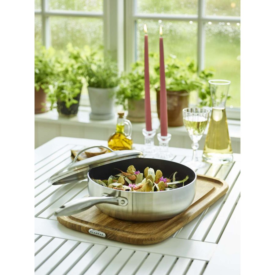 Scanpan CTX Sauteuse m. Non-stick Belgning og Lg 26 cm/3,7 L