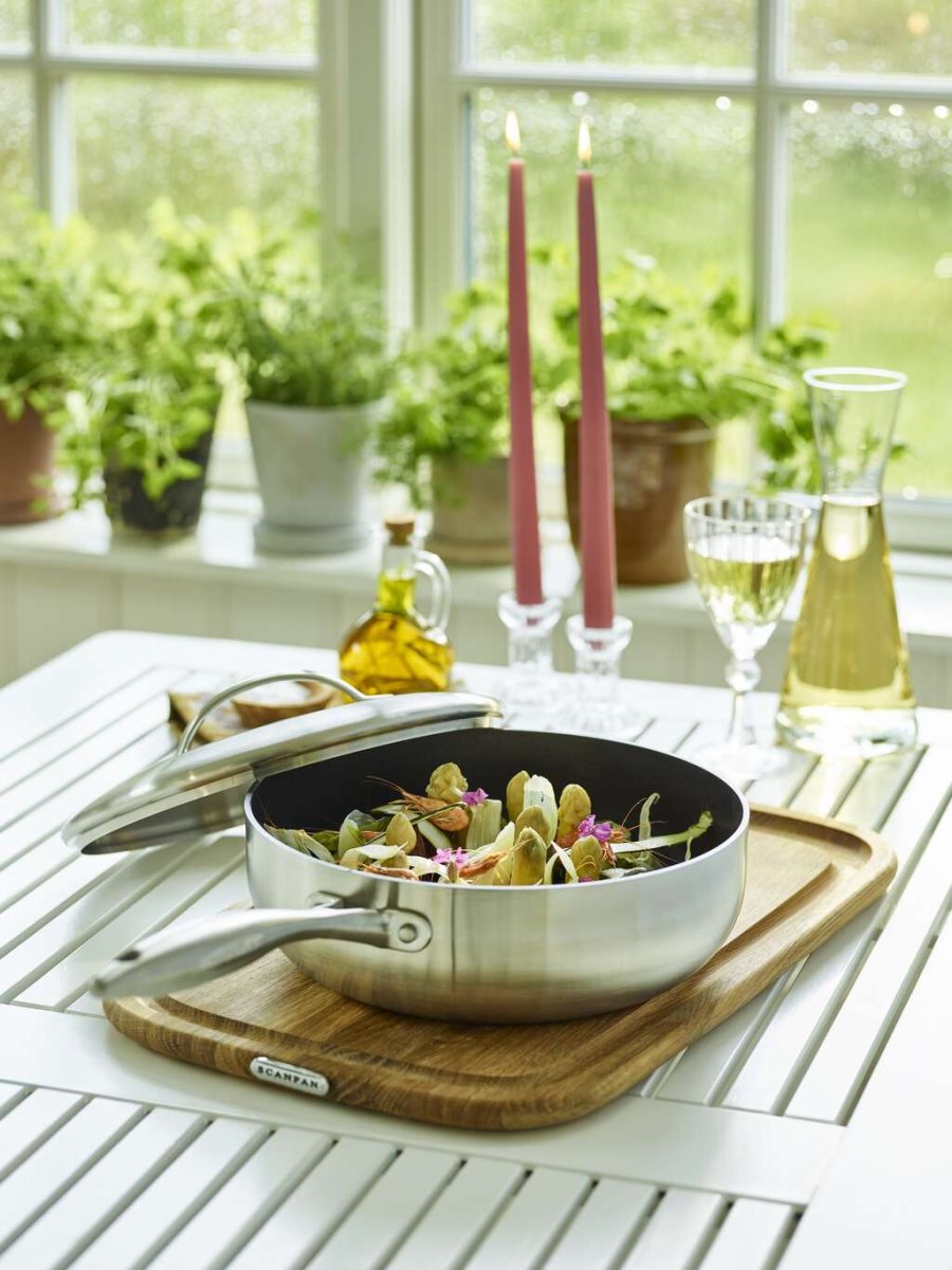 Scanpan CTX Sauteuse m. Non-stick Belgning og Lg 26 cm/3,7 L
