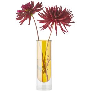 Studio About Flower Tube Vase H20 cm, Gelb