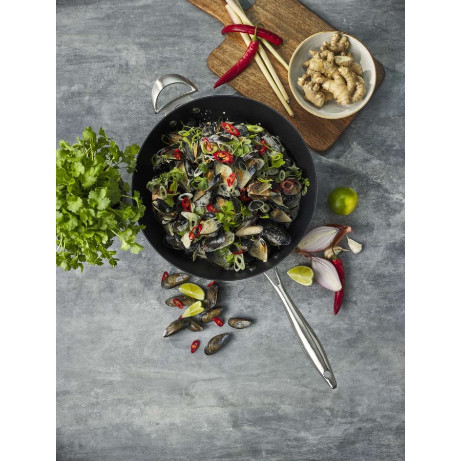 Scanpan CTX Wok m. Non-stick Belgning 32 cm