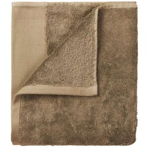 blomus RIVA Handtuch 4er Set. 30x30 cm, Tan
