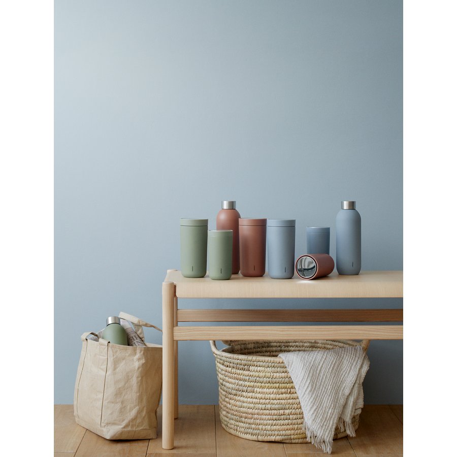 Stelton Click To Go Kop 0,2 L, Dusty Blue