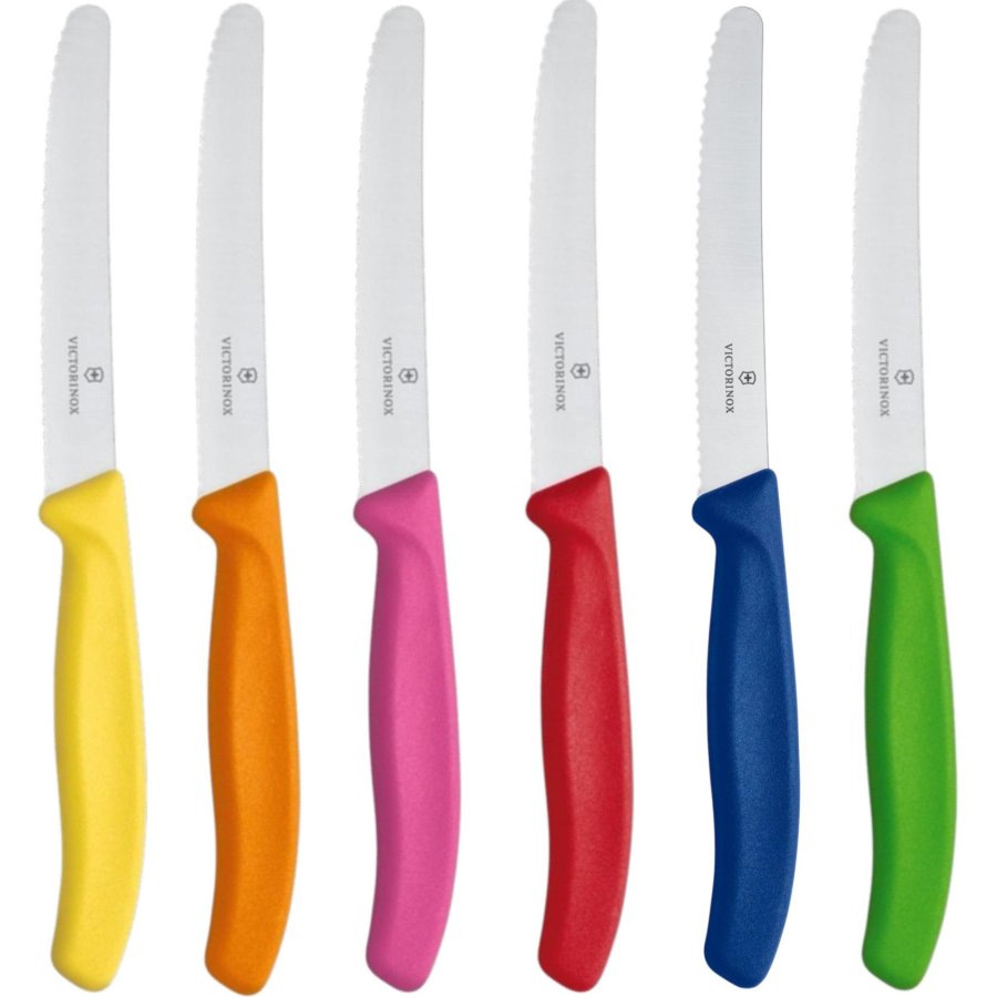 Victorinox Swiss Classic Knivst 6 Dele. 11 cm, Farvede
