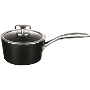 Scanpan Pro IQ Kasserolle mit Antihaft Beschichtung und Deckel 18 cm/1,8 L