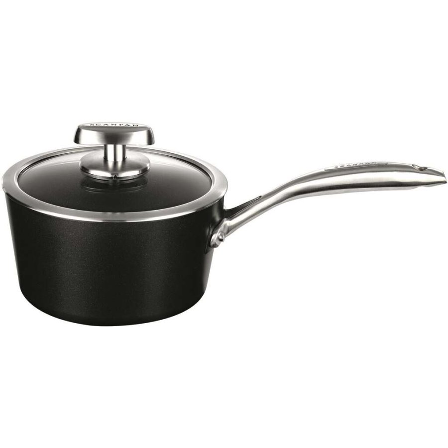 Scanpan Pro IQ Kasserolle mit Antihaft Beschichtung und Deckel 18 cm/1,8 L
