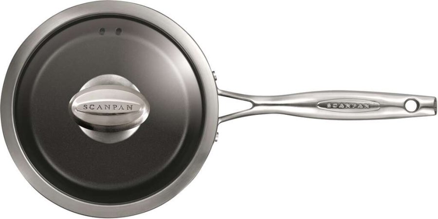 Scanpan Pro IQ Kasserolle mit Antihaft Beschichtung und Deckel 18 cm/1,8 L