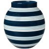 Khler Omaggio Nuovo Vase H20,5 cm, Dunkelblau