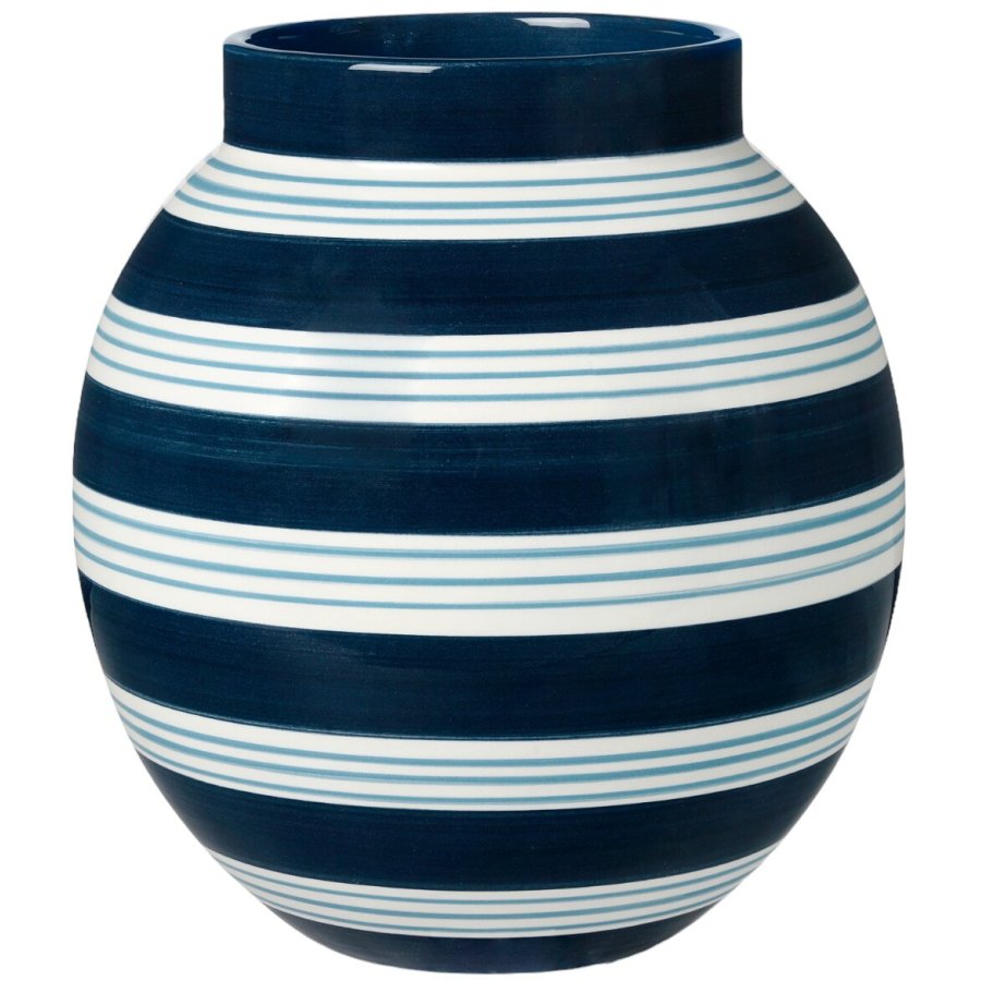 Khler Omaggio Nuovo Vase H20,5 cm, Dunkelblau