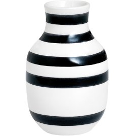 Kähler Omaggio Vase H12,5 cm, Sort