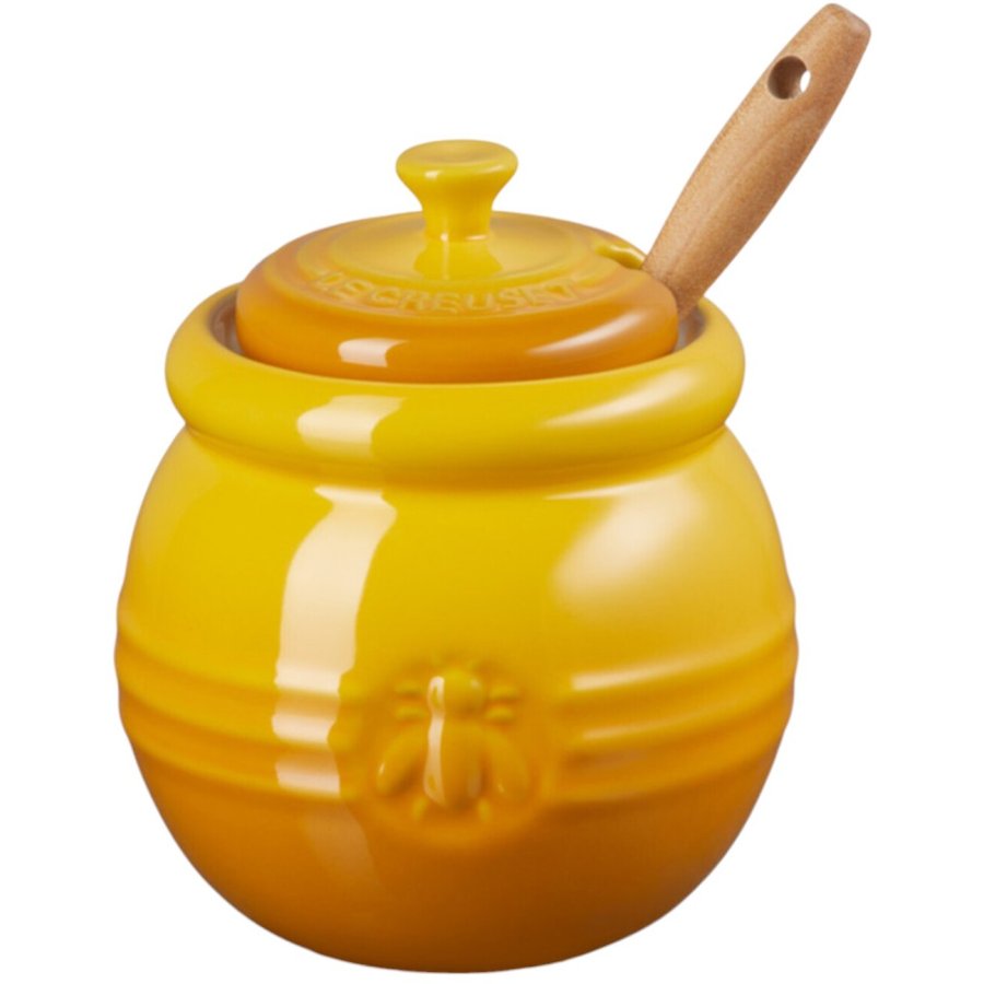 Le Creuset Honningkrukke m. Ske 0,45 L, Nectar