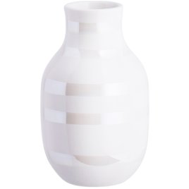 Kähler Omaggio Vase H12,5 cm, Perlemor