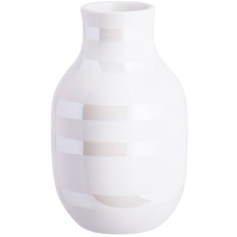 Kähler Omaggio Vase H12,5 cm, Perlemor