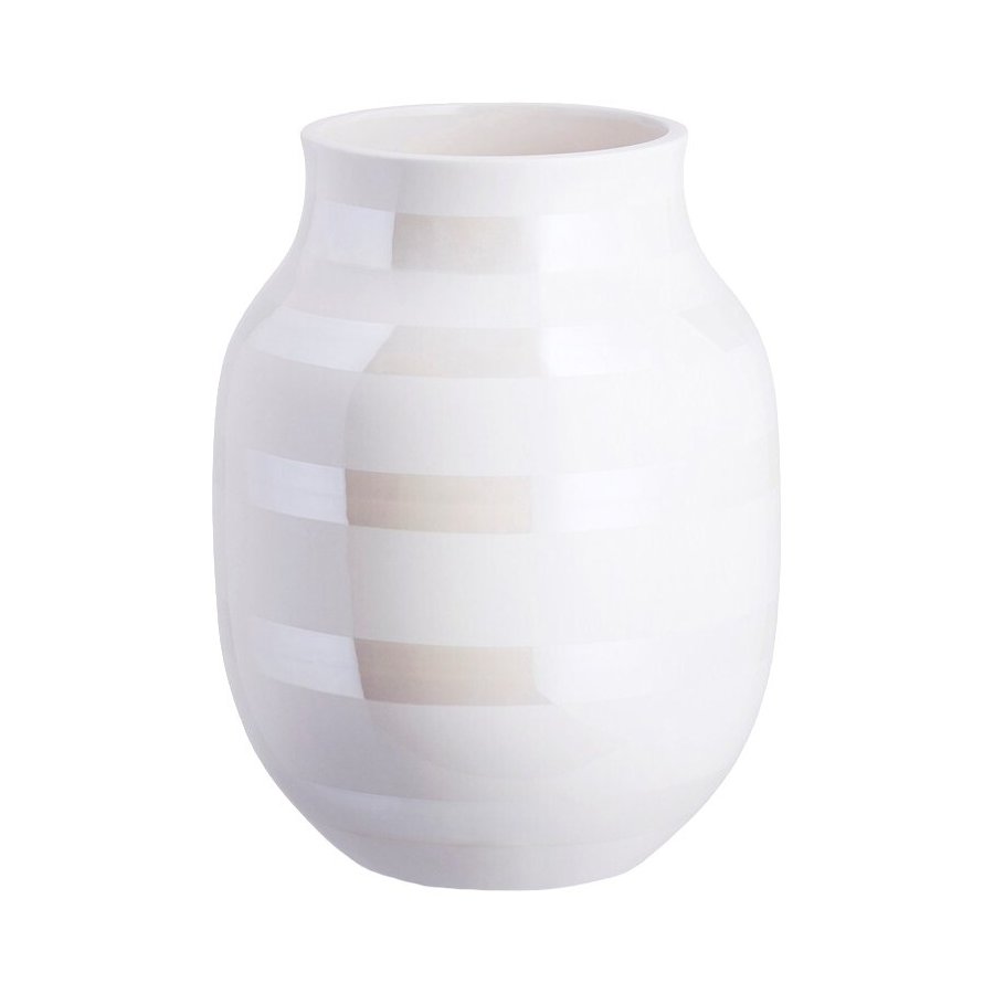 Khler Omaggio Vase H20 cm, Perlmutt