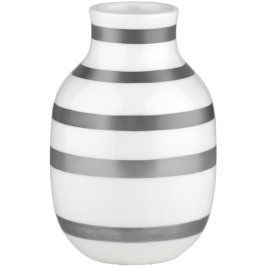 Kähler Omaggio Vase H12,5 cm, Slv