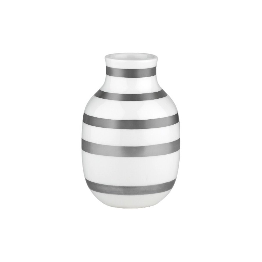 Kähler Omaggio Vase H12,5 cm, Slv